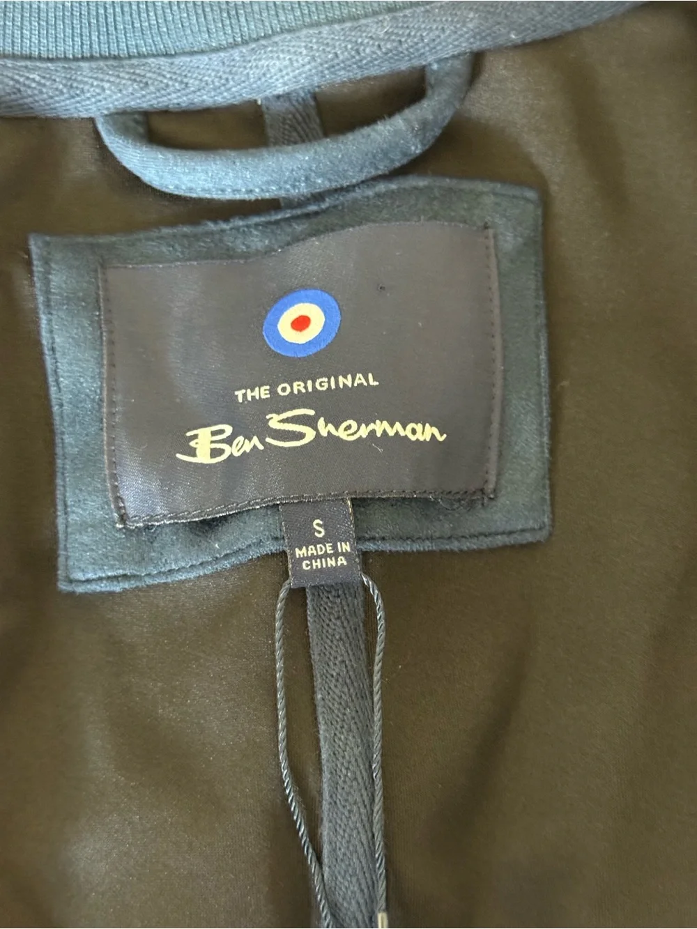 Ben Sherman slim bomber
